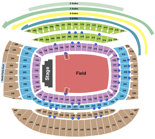 Soldier Field Oasis Seating Chart